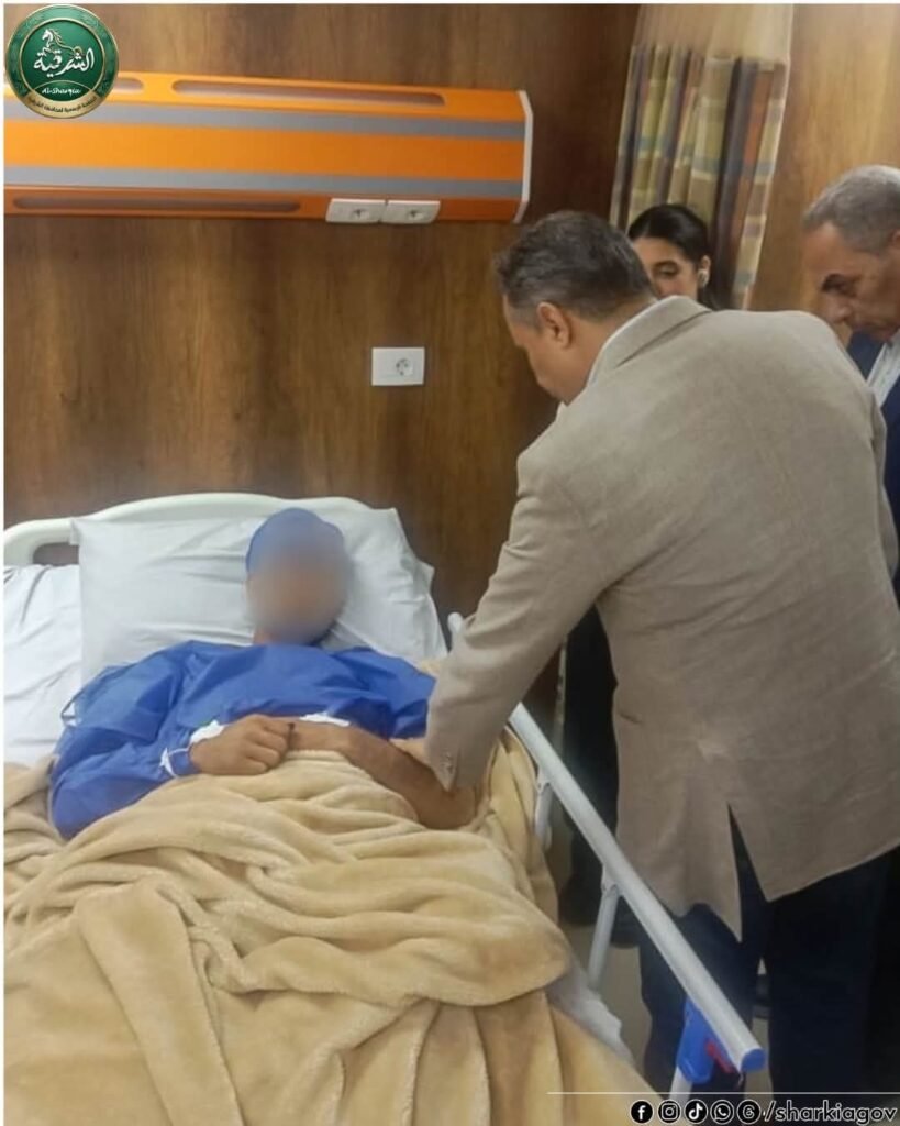 محافظ الشرقية حازم الاشموني.