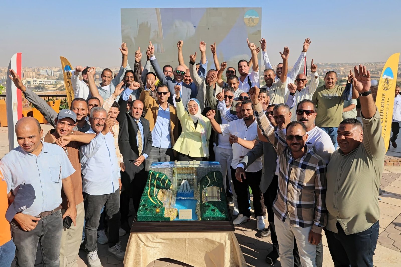 مشروع السد في تنزانيا ( المقاولون العرب)